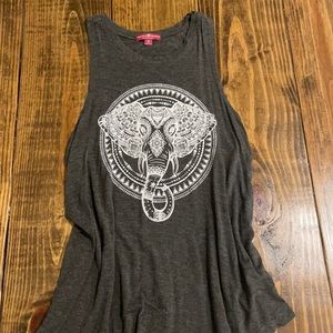 Gray tank top